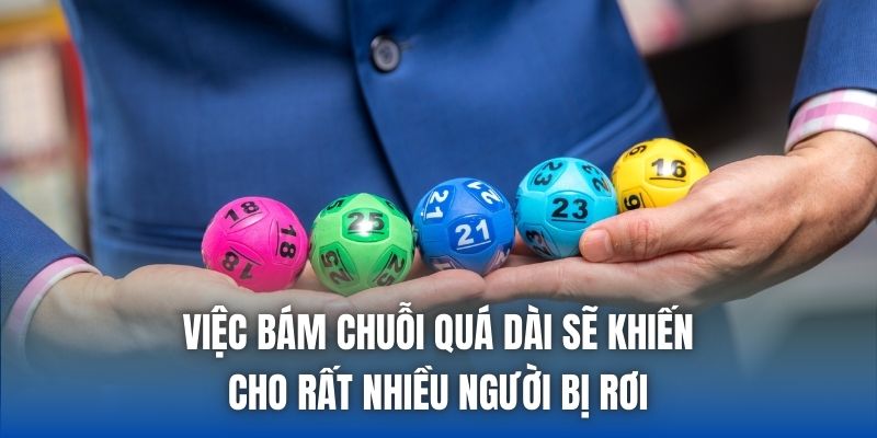 Việc bám chuỗi quá dài sẽ khiến cho rất nhiều người bị rơi